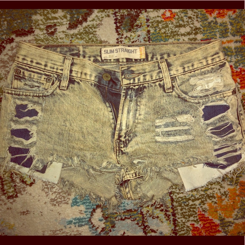 Insane One of a Kind Vintage Levi Cutoffs